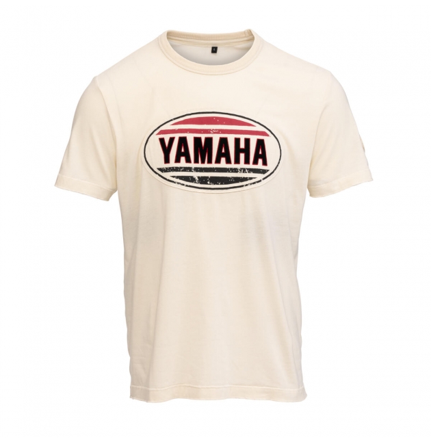 T-SHIRT YAMAHA FASTER SONS HOMME TRAVIS BEIGE - Boutique Yamaha Officielle