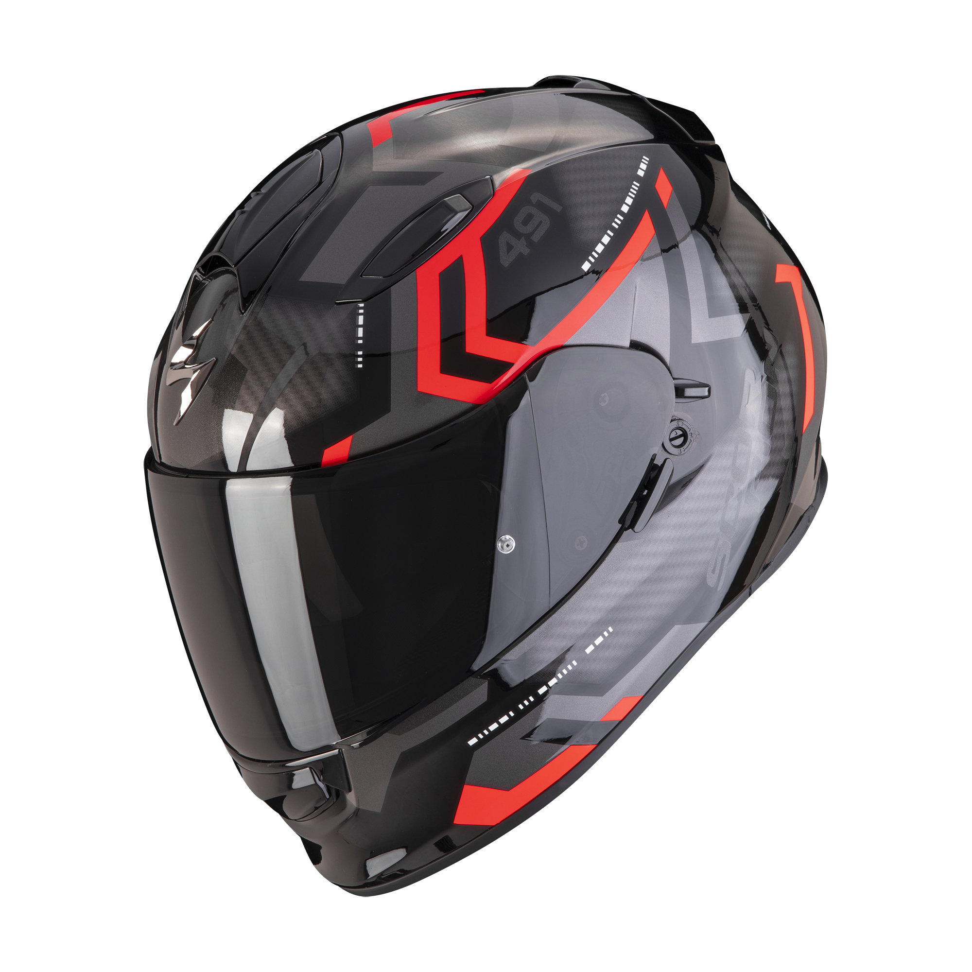 CASQUE SCORPION EXO-491 FABIO 20 - Equipement Moto Rouen