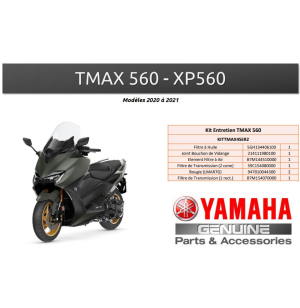 KIT ENTRETIEN ORIGINE YAMAHA TMAX 560 2020 - 2021