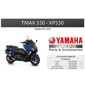 KIT TRANSMISSION ORIGINE YAMAHA TMAX 530 2017 - 2019