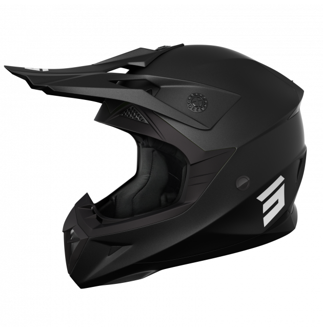 CASQUE MX SHOT PULSE ENFANT SOLID 2.0 NOIR