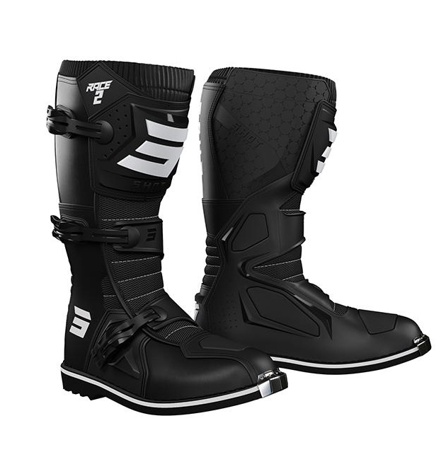 BOTTES MX SHOT RACE 2 ENFANT NOIR