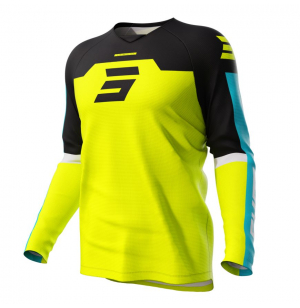 MAILLOT MX SHOT DRAW ENFANT IRON NEON JAUNE