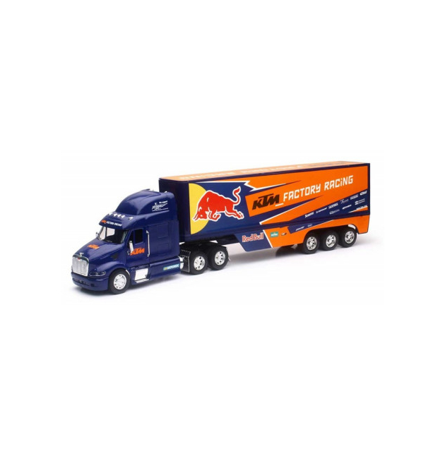 MAQUETTE CAMION PETERBILT TEAM KTM RED BULL 1/32