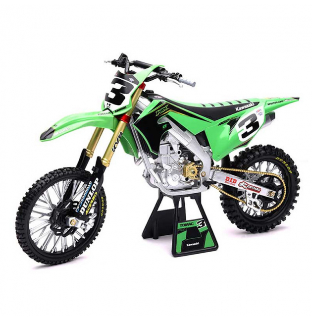 MAQUETTE KAWASAKI KXF 450 ELI TOMAC N3 1/6